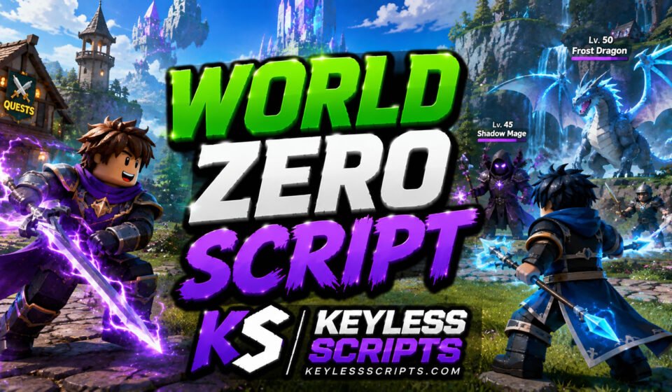 Working World Zero Script Tools with Keyless Access