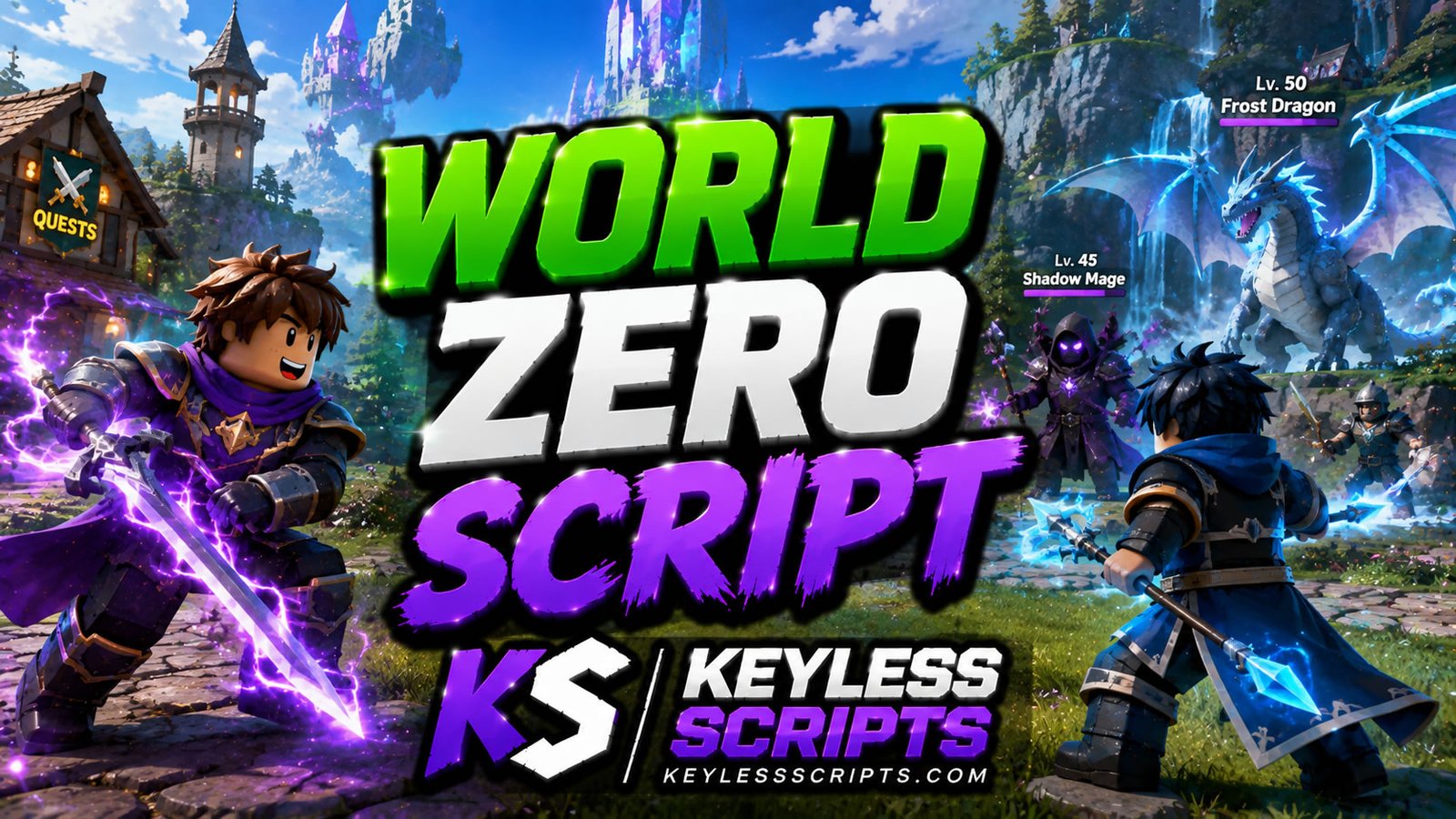 Working World Zero Script Tools with Keyless Access
