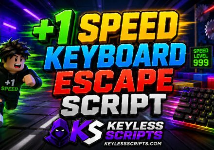 Best +1 Speed Keyboard Escape Script to Dominate Fast
