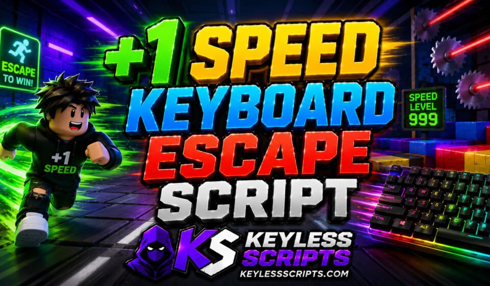 Best +1 Speed Keyboard Escape Script to Dominate Fast
