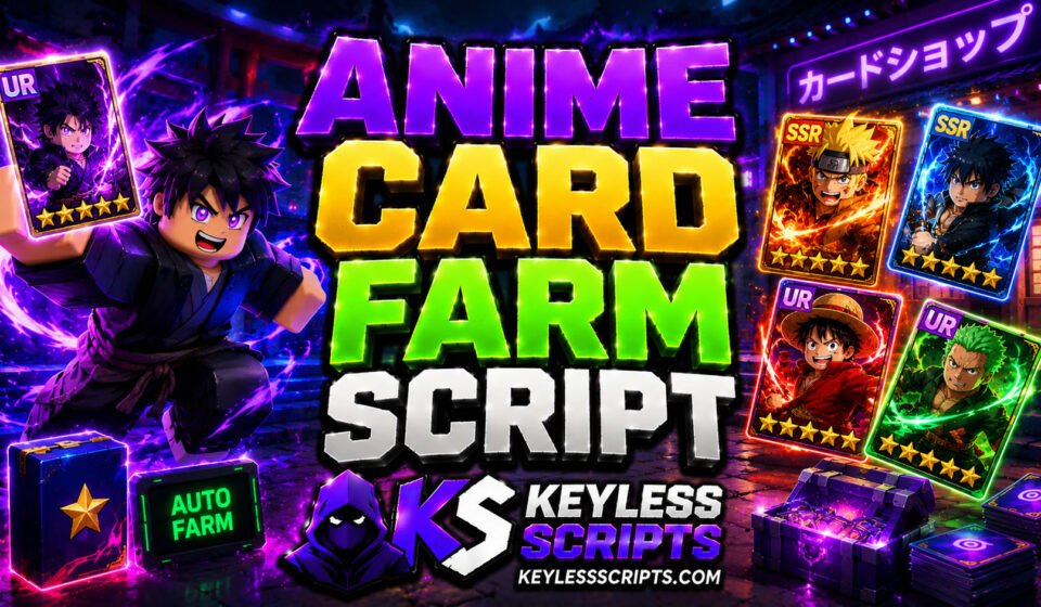 Top Anime Card Farm Script for Instant Rewards