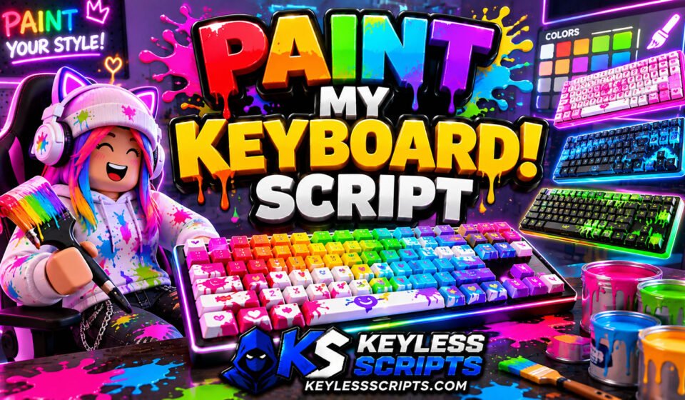 Working Paint My Keyboard! Script to Dominate Fast